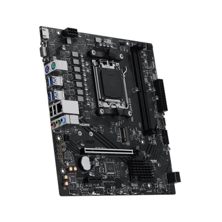 msi placa base pro a620am b evo matx am5
