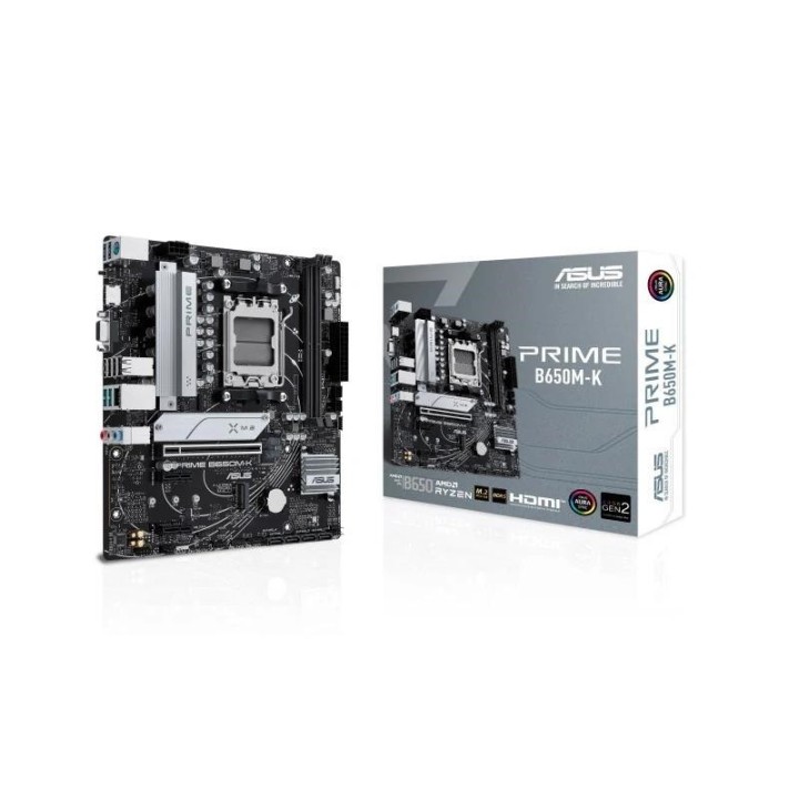 asus placa base prime b650m k matx am5