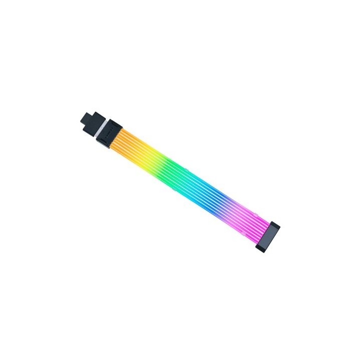 cable extension lian li strimer wireless 12+4pin narrow 24 pin psu via sata argb 340mm