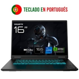 portatil gigabyte a16 cvhi3pt894sd i7 13620h  rtx5060 16gb 1tb 16" wuxga freedos