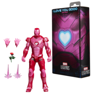 hasbro figura hasbro marvel legends series i love you boo iron man