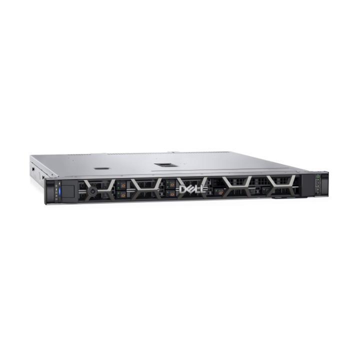 servidor dell r350 rack 1u xeon e 2314 16gb 6tb 1x2,5"