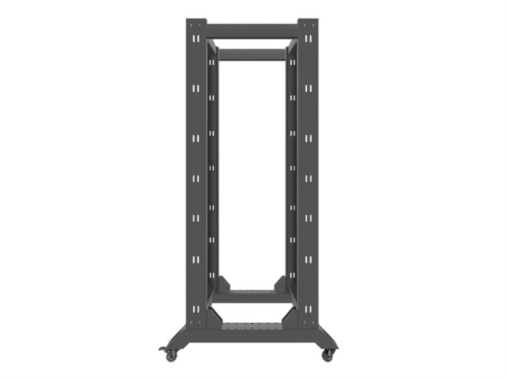 armario lanberg abierto rack 19" 32u 600x800 negro