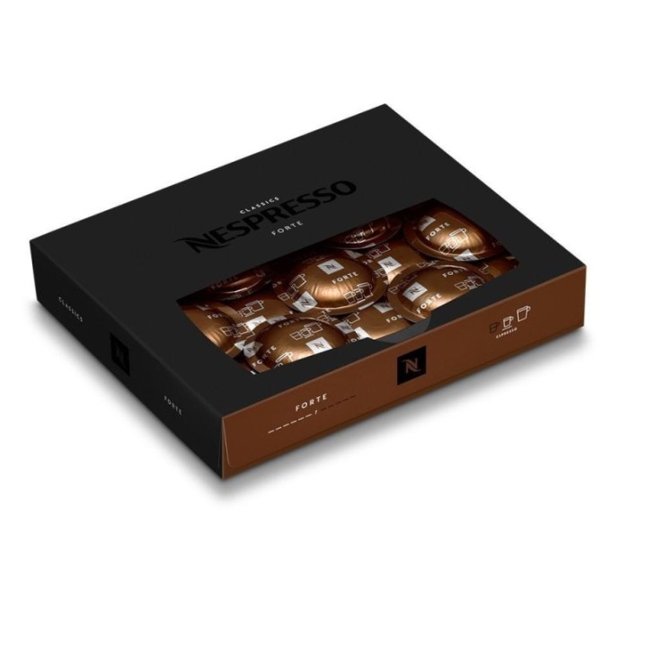 c.50 capsulas nespresso prof. forte