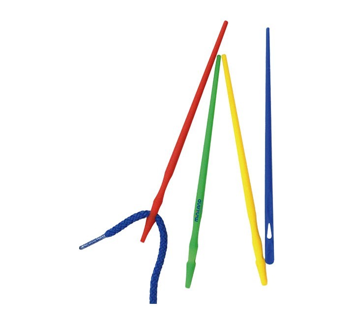 agujas para cordon 100 piezas miniland 31769