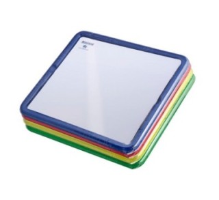 set 4pizarras 2cara metalica 30x26cm miniland97930