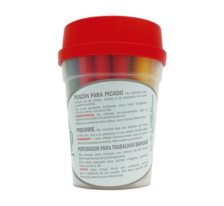 bote 25un punzon faibo 773 punta de acero gruesa