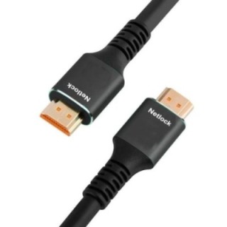 netlock cable hdmi v2.1 m m 8k@60hz 48gbps, 10m