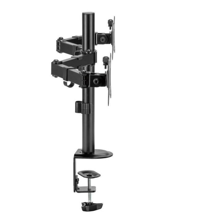 iggual spm02 soporte pinza 2 monitores 17" 32"