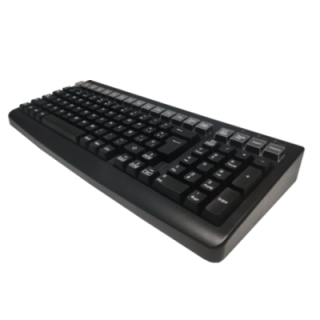 teclado pos mustek mkb 800. usb. negro.