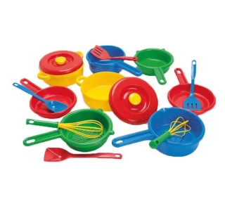 (obsoleto) set 16 pz. dantoy ollas/sartenes