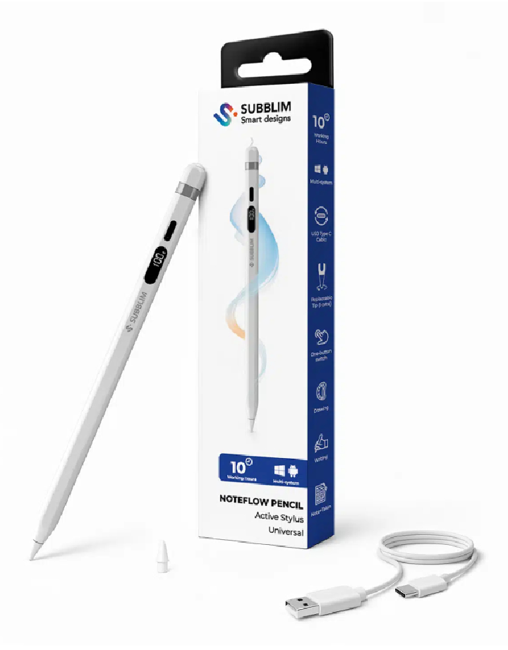 lapiz noteflow para android/windows negro subblim