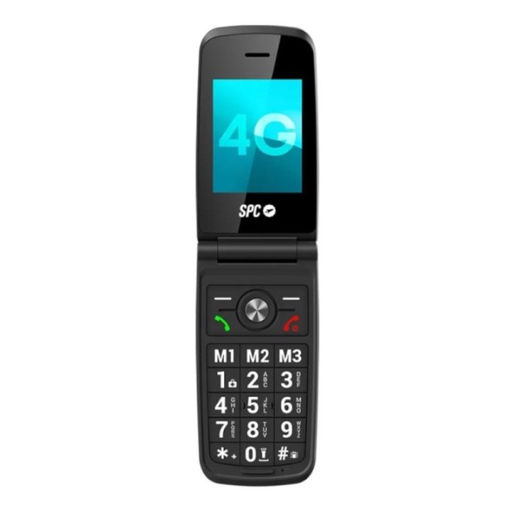 spc 2342r titan 4g movil senior 2.4" s.help azul