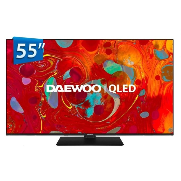 daewoo tv daewoo 55 pulgadas qled 4k uhd   55dm75qv   smart tv
