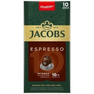 c.10 capsu. jacobs espresso 10 intenso nespresso