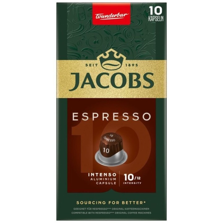 c.10 capsu. jacobs espresso 10 intenso nespresso