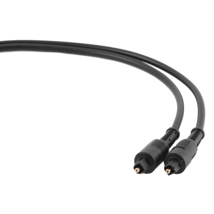 gembird cable audio optico toslink 1 mts negro
