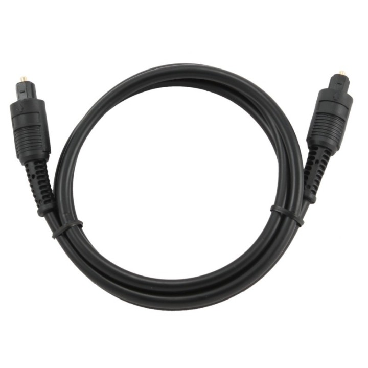 gembird cable audio optico toslink 1 mts negro