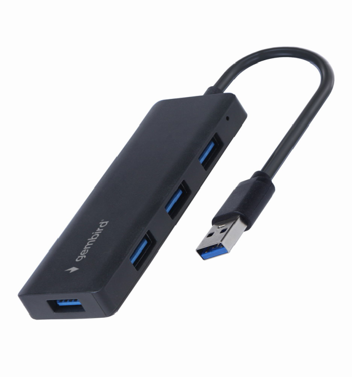 concentrador gembird usb 3.1  gen.1  de 4 puertos