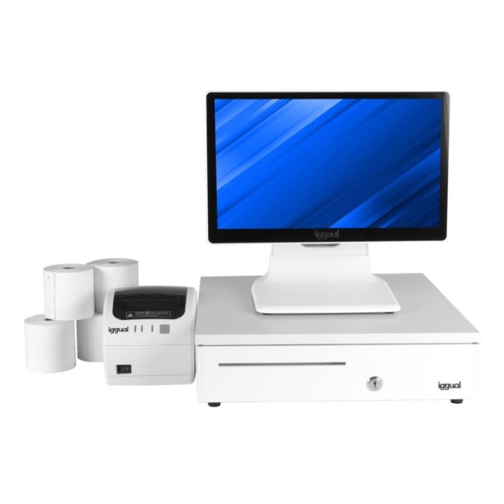 pack completo tpv blanco 15,6" j4125 30pw easy80w