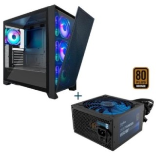 coolbox kit caja ge 2000 + fuente 650w 80+bronze