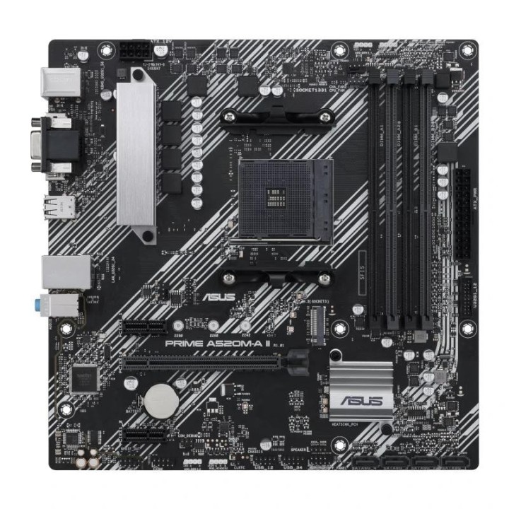 asus placa base prime a520m a ii csm matx am4