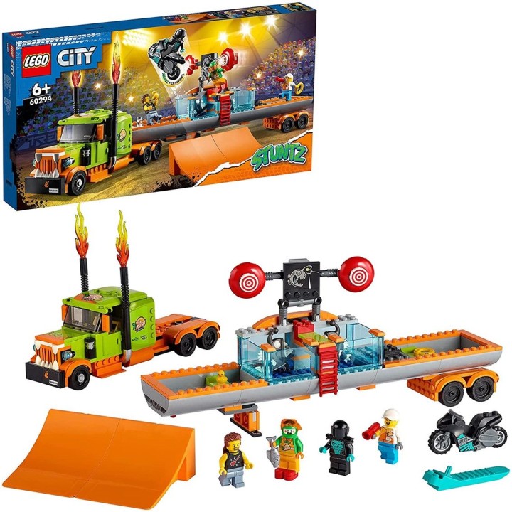 lego lego city espect?culo acrob?tico cami?n