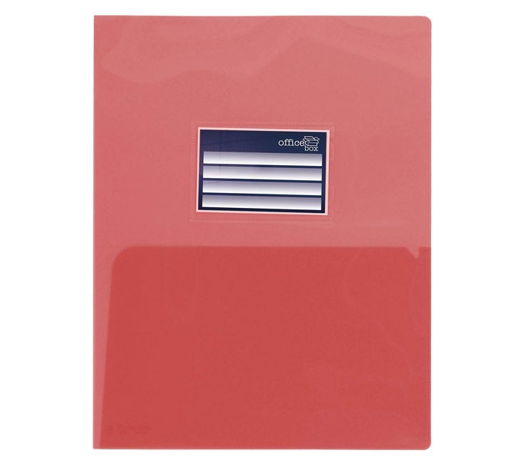 dossier c/tarjetero a4 classic rojo 27646