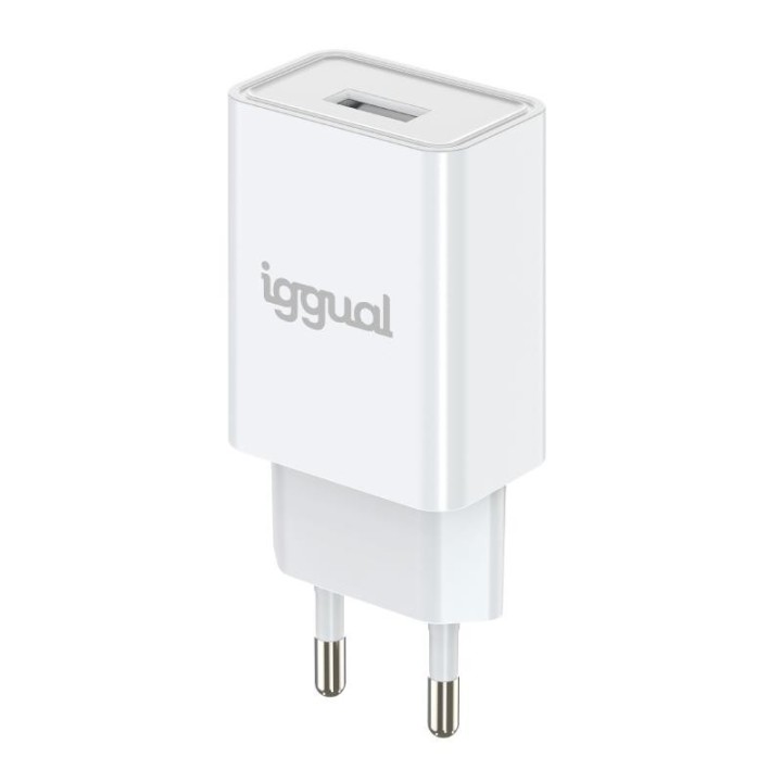 iggual cargador de pared 1xusb 5v/2a  10w