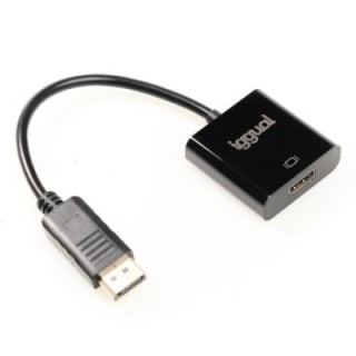 iggual adaptador displayport  m  a hdmi  h