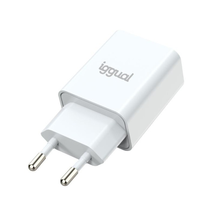 iggual cargador de pared 1xusb 5v/2.4a  12w