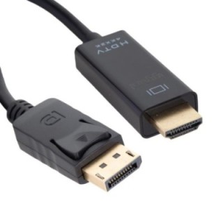 iggual cable displayport  m  a hdmi  m  4k 2metros