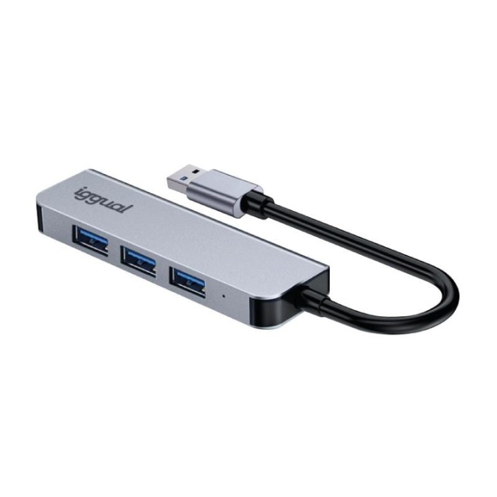 iggual hub usb a 3.0 x 4 puertos usb a 3.0