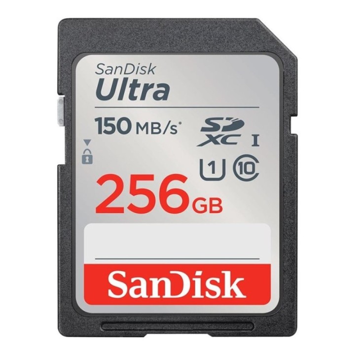 sandisk tarjeta memoria secure digital sdxc 256gb sandisk ultra clase 10 uhs   i u1