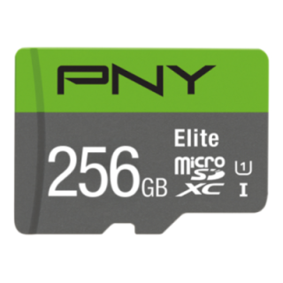 micro sd pny 256gb elite uhs i c10 r100