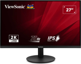 monitor viewsonic 27" va2708 2k hd qhd ips led 2xhdmi ddp vr