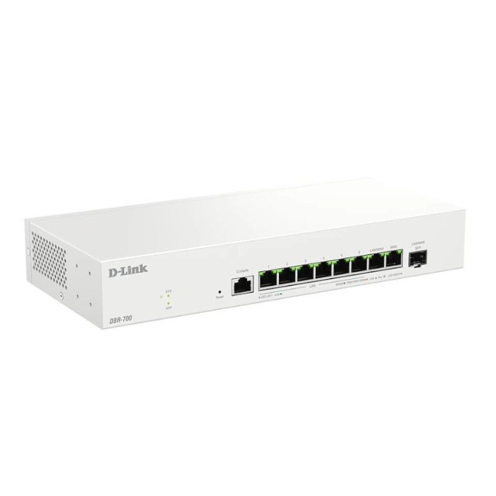 d link dbr 700 router 7x2.5g 1x2.5 wan 1x2.5 sfp