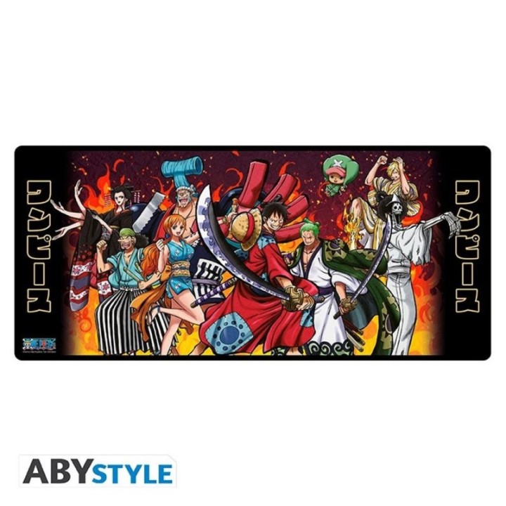 abystyle alfombrilla abystyle one piece batalla en wano