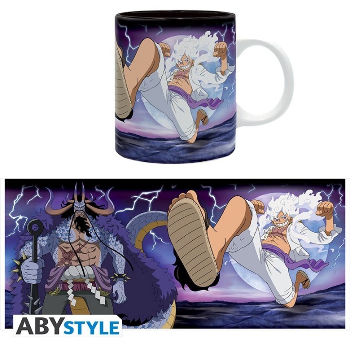 abystyle taza one piece luffy vs kaidou 320 ml