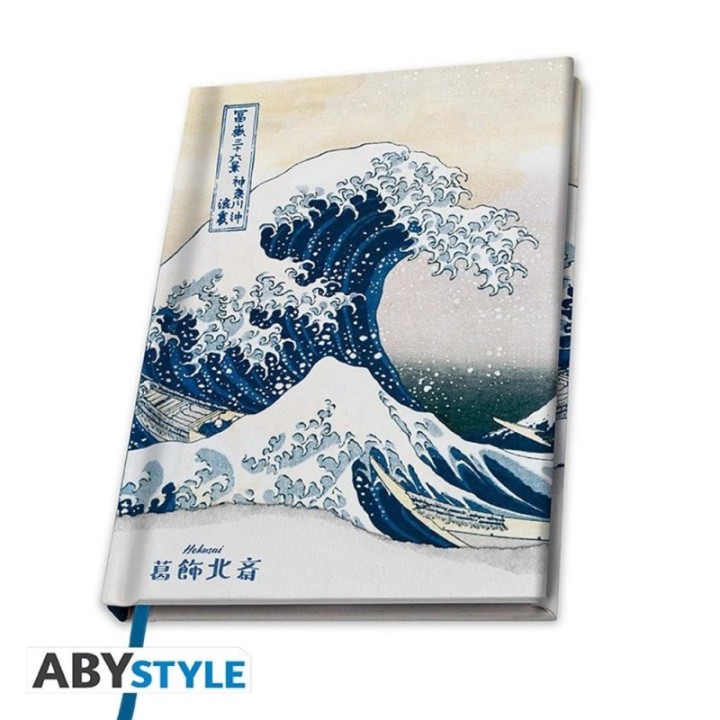 abystyle cuaderno de notas a5 abystyle hokusai la gran ola