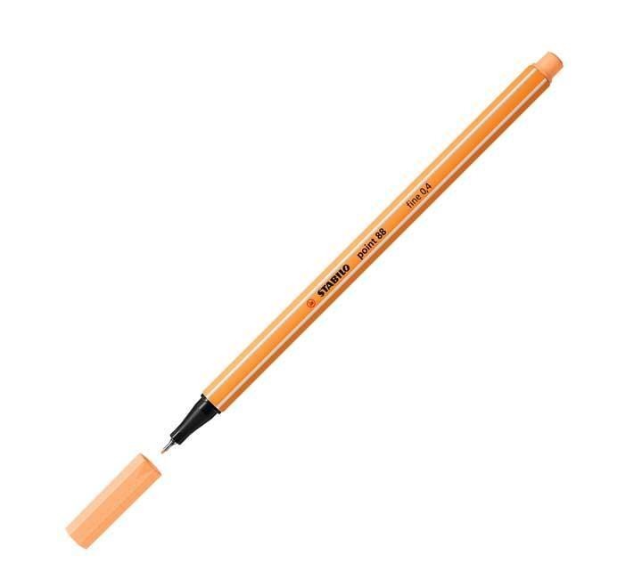 rotulador stabilo point 88 0.4mm naranja cl 88/25