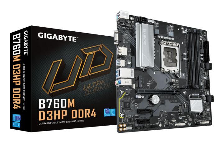placa base gigabyte b760m d3hp 1700 matx 4xddr4
