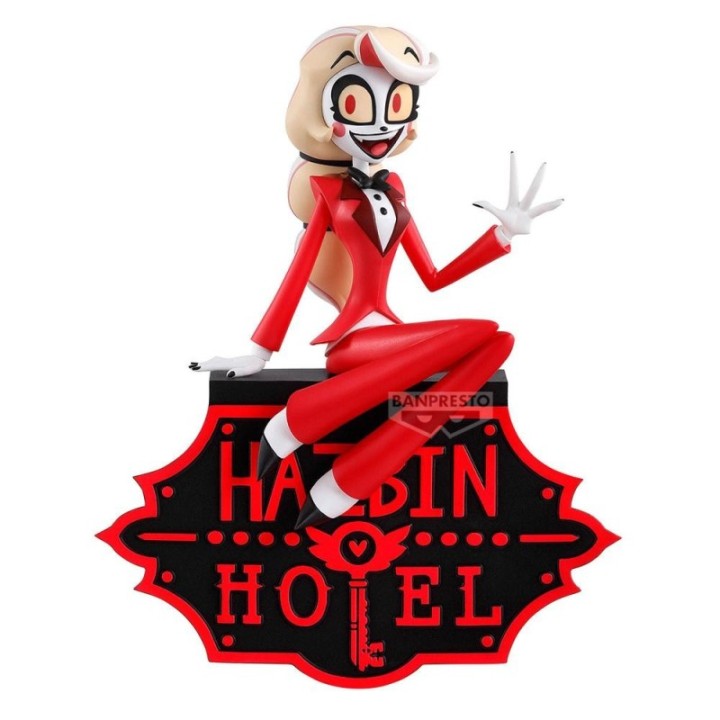 banpresto figura banpresto hazbin hotel monitor top figure charlie morningstar ver.a
