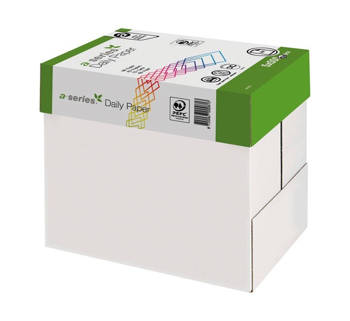 caja 5 paq. papel 500h a series daily a4
