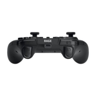 mando gamepad inalambrico pc ps3 savio rage w autonomia 8 10h 16 botones funciones programables