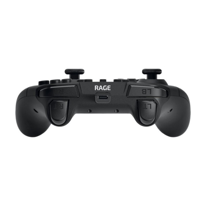 mando gamepad inalambrico pc ps3 savio rage w autonomia 8 10h 16 botones funciones programables