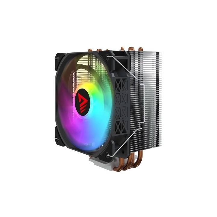 disipador cpu 180w savio vortex x2 argb ventilador 120mm multisocket 1800 rpm