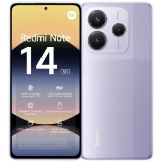 xiaomi movil xiaomi redmi note 14 5g 8   256gb lila