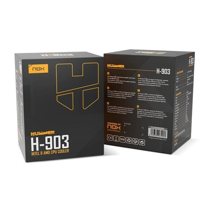 nox hummer h 903 intel & amd pwm negro
