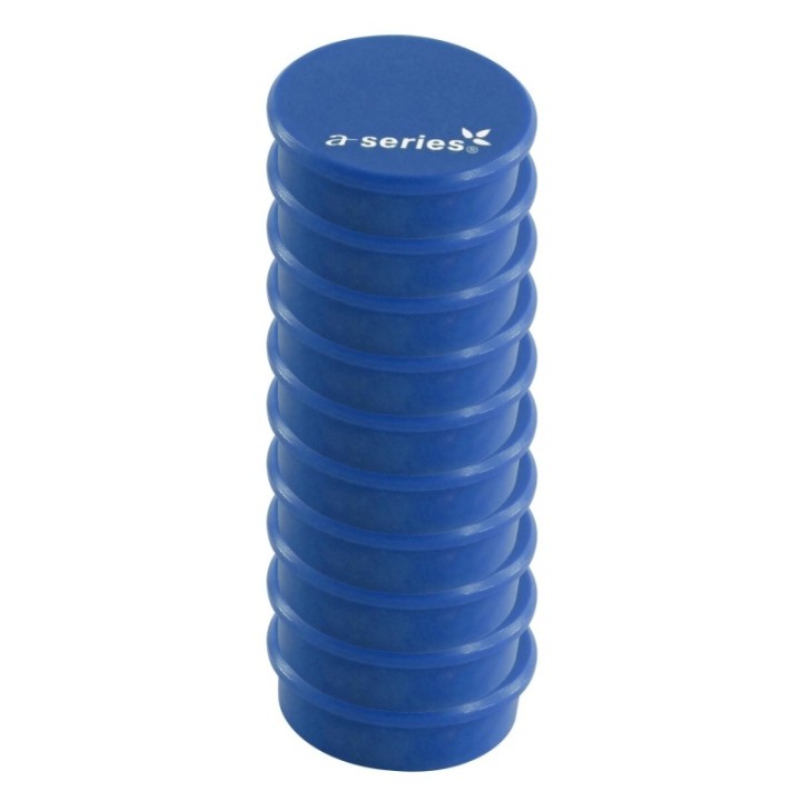 caja 10 imanes a series 38mm as1690 azul